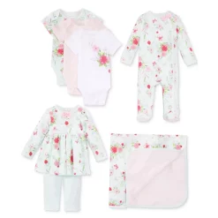 Brand new 🔥 First Impressions Baby 👧 Girls Butterfly Flurries Peplum 👕 Shirt, Created For Macy's Angel White 😉