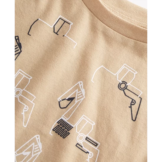 Top 10 ๐ First Impressions Baby Boys Draw A Bulldozer T-Shirt, Created For Macy's Travertine Tile ๐ - Image 4