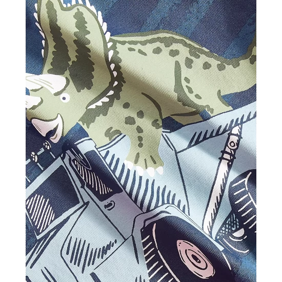 Cheap ๐ First Impressions Baby Boys Triceratops Truck T-Shirt, Created For Macy's Ink Blue ๐ฏ - Image 4