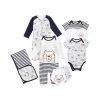 Best deal 🔥 First Impressions Bear-Print Layette Separates, Baby Boys, Created For Macy's 🛒
