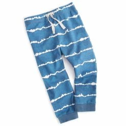 Budget 🎁 First Impressions Baby Boys Tie-Dye Stripe Jogger Pants, Created For Macy's Ink Blue 👍