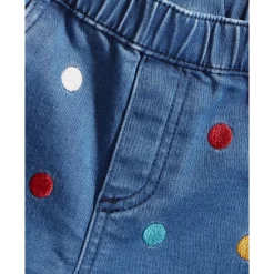 Best Sale ๐ First Impressions Baby ๐ง Girls Dot ๐ Jeans, Created For Macy's Authentic Wash ๐ฏ