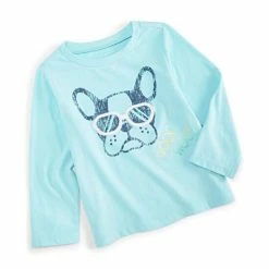 Best reviews of 👍 First Impressions Toddler Boys Long-Sleeve 🐶 Dog Woof 👚 Shirt, Created For Macy's Sea Angel 🔔