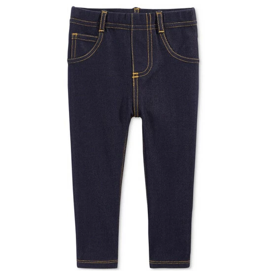 Discount ๐ First Impressions Toddler ๐ง Girls Denim Jeggings, Created For Macy's Indigo โ