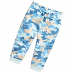 Best Sale 😉 First Impressions Baby Boys Soft Camo Joggers, Created For Macy's Blue Innocence 👍