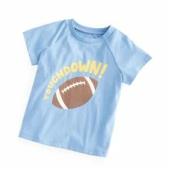 Cheap 🧨 First Impressions Baby Boys Touchdown Short-Sleeve T-Shirt, Created For Macy's Riviera 👏