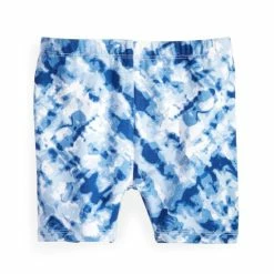 Cheapest ✔️ First Impressions Toddler 👧 Girls Tie Dye Biker Shorts, Created For Macy's Bright White 😀