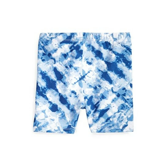 Cheapest ✔️ First Impressions Toddler 👧 Girls Tie Dye Biker Shorts, Created For Macy's Bright White 😀 - Image 2