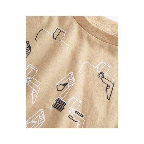 Top 10 ๐ First Impressions Baby Boys Draw A Bulldozer T-Shirt, Created For Macy's Travertine Tile ๐ - Image 3