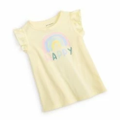Cheap 🤩 First Impressions Baby 👧 Girls Happy Rainbow Tunic, Created For Macy's Meringue 🌟