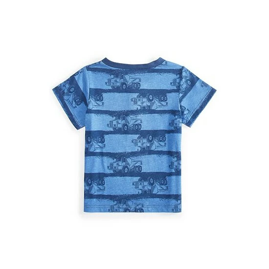 Deals โค๏ธ First Impressions Baby Boys Truck Stripe Henley, Created For Macy's Riviera ๐ - Image 2