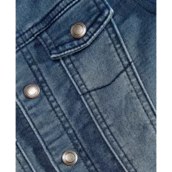 Outlet 🤩 First Impressions Baby 👧 Girls Velour Ruffle Top, Created For Macy's Harbor Blue 😉