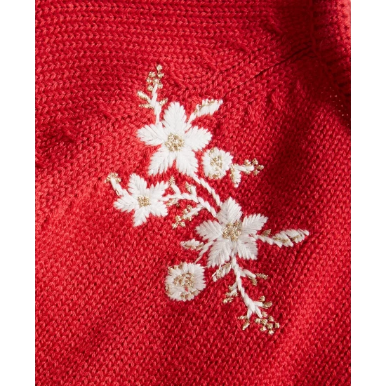 Top 10 ๐ First Impressions Baby ๐ง Girls 2-Pc. Sweater Tunic & Leggings Set, Created For Macy's Cherry Red ๐ - Image 4